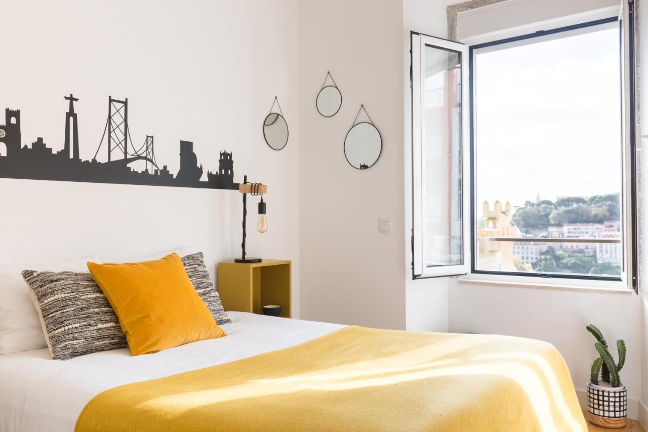 Ferienwohnung Magnificent Flat With Spectacular Views In Graca Lissabon Exterior foto
