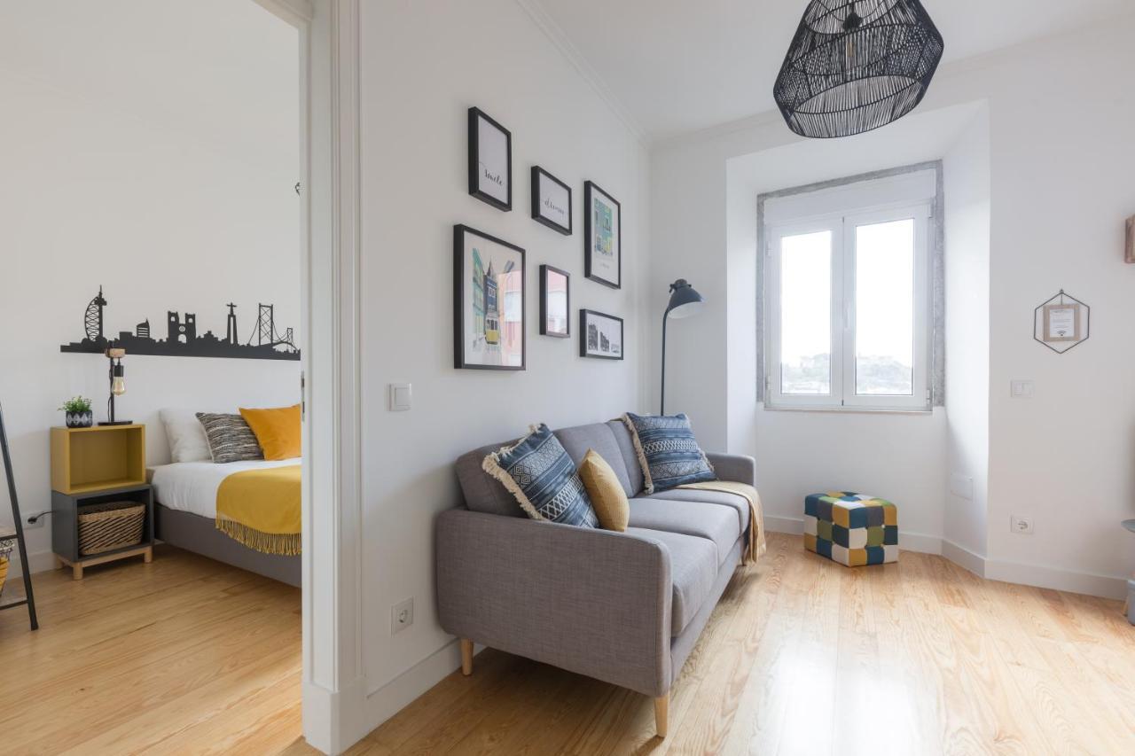 Ferienwohnung Magnificent Flat With Spectacular Views In Graca Lissabon Exterior foto