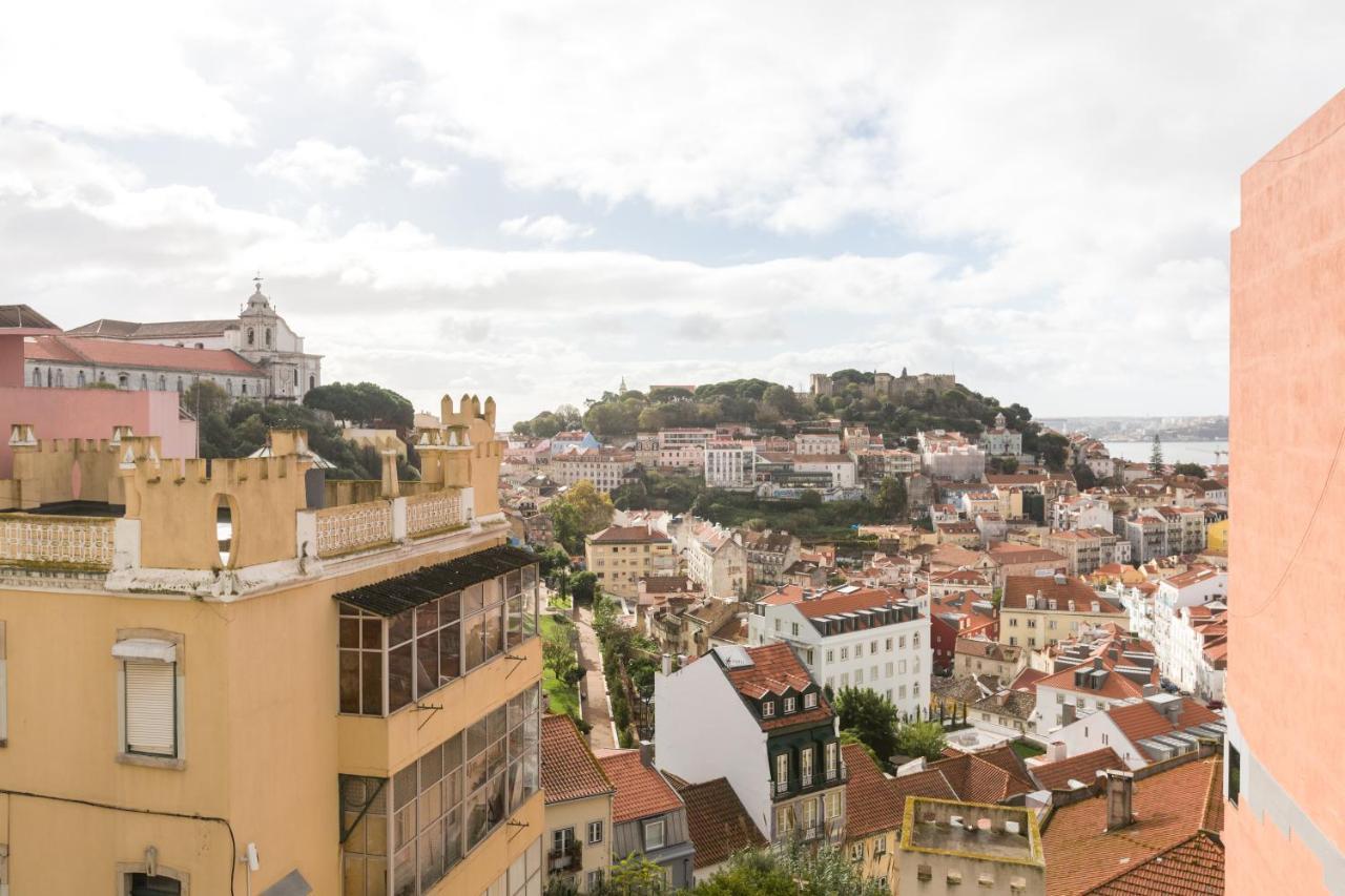Ferienwohnung Magnificent Flat With Spectacular Views In Graca Lissabon Exterior foto