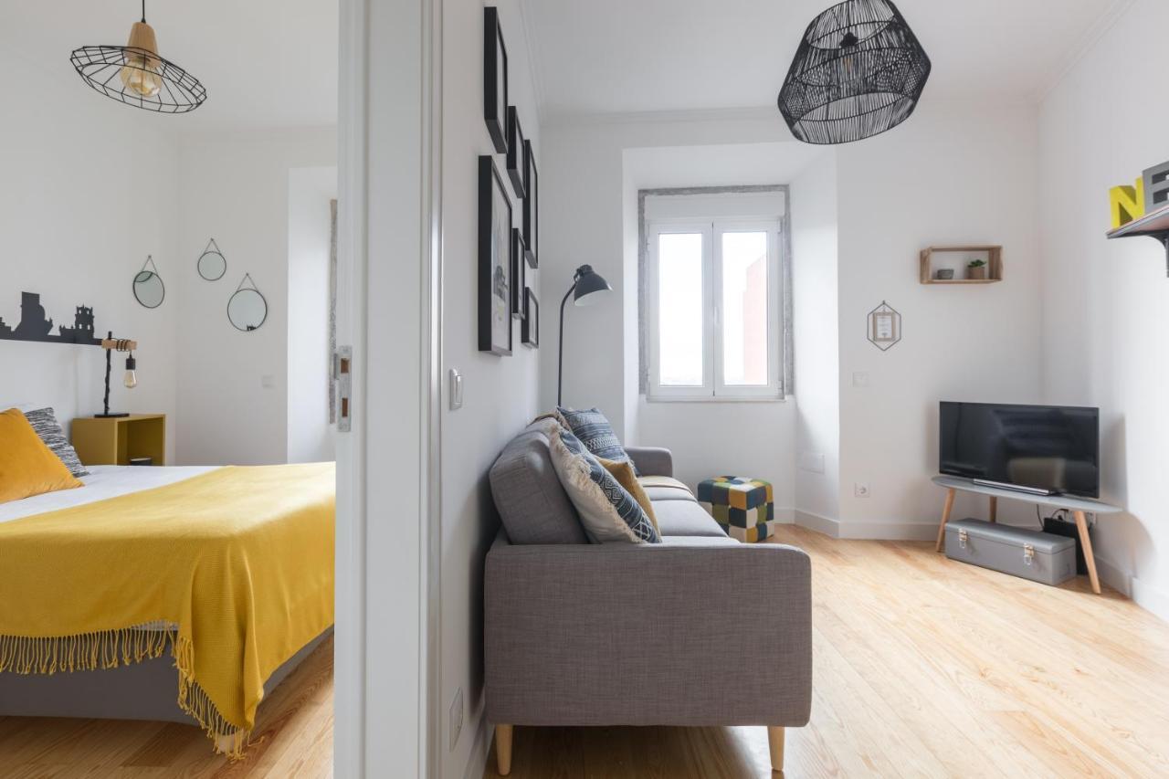 Ferienwohnung Magnificent Flat With Spectacular Views In Graca Lissabon Exterior foto