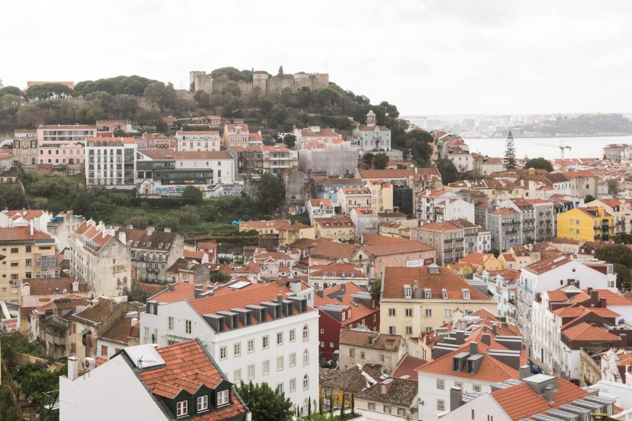 Ferienwohnung Magnificent Flat With Spectacular Views In Graca Lissabon Exterior foto