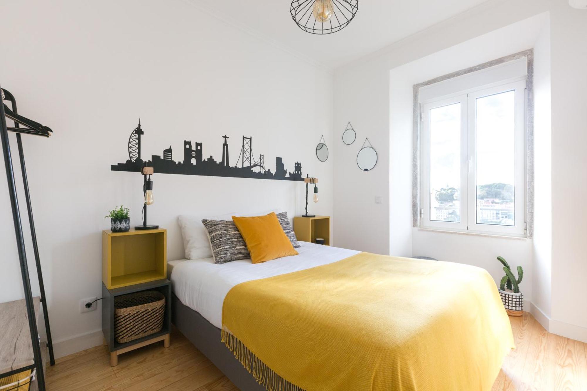 Ferienwohnung Magnificent Flat With Spectacular Views In Graca Lissabon Exterior foto